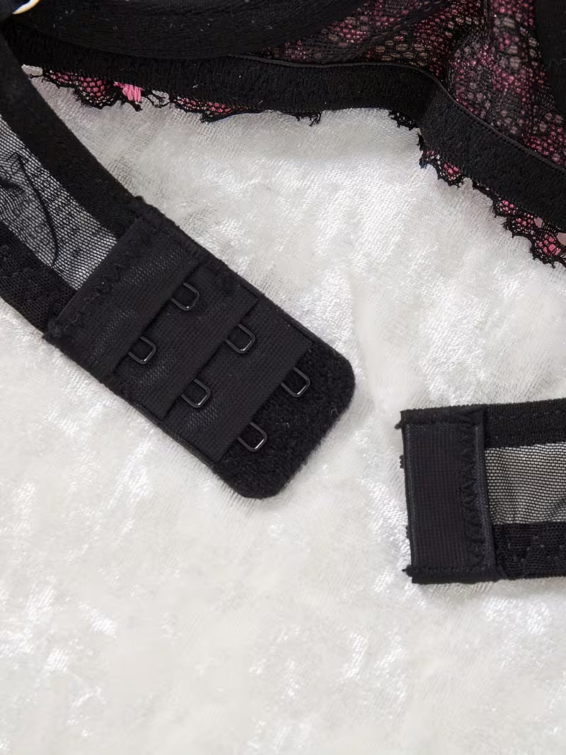 Women'S Elegant Push-Up Bra with Support Underwire, Non-Removable Padded Cups