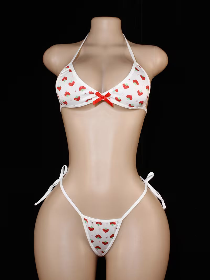 Strawberry Lingerie Set