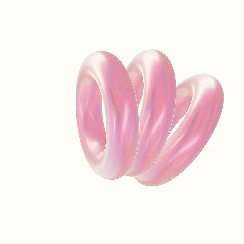 5-Pack Silicone-Coated Plastic Door Stops with Base, Wall Protection, Easy Repair